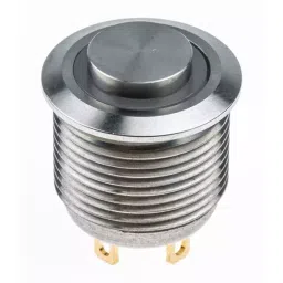 RS PRO Illuminated Push Button Switch Momentary 16 mm SPST White LED 36 V DC, 1759210 image 3