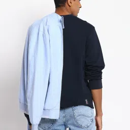 Lee Navy Regular Fit Sweatshirt image 2