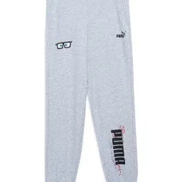 Puma Boys Light Grey Solid Sweatpants-picture-29