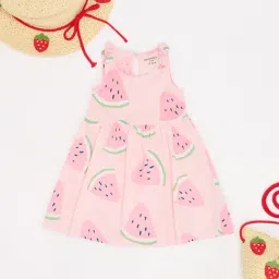 Pantaloons Baby Pink Marshmallow Pink Dress-picture-40