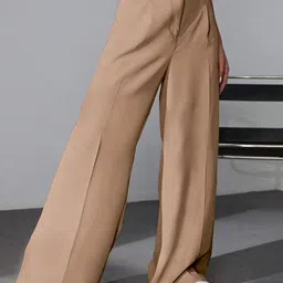 SZN Women High-Rise Trousers-image-14
