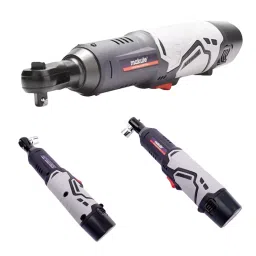 Makute Cordless Ratchet Wrench with Sleeve 2 Battery & 1 Charger 250 r/min, CRW001 12V image 4