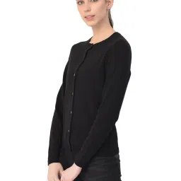 woodland Woods Black Round Neck Sweater image 3