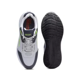 Asian Men's Grey Running Shoes image 4