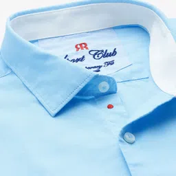 Raymond Solid Pure Cotton Casual Shirt image 2