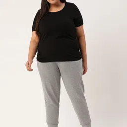 Rute Women Plus Size Grey Joggers image 5