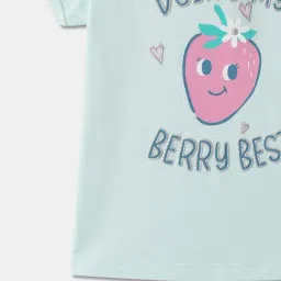 R&B Kids Light Blue Graphic Print Regular Fit Top image 4