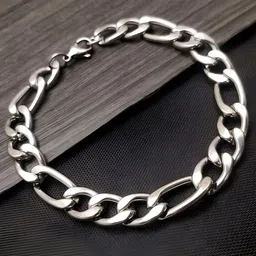 Minprice Men Stainless Steel Link Bracelet-picture-23
