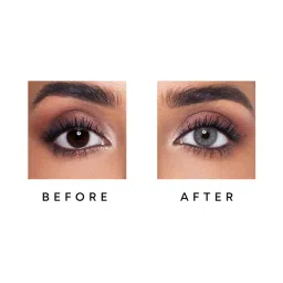 Swati Cosmetics Coloured Contact Lenses Graphite 6 months Power 0.00 image 4