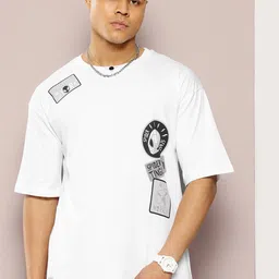 Kook N Keech Marvel Men Printed Drop-Shoulder Sleeves Pure Cotton T-shirt-image-62