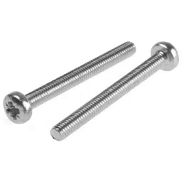 RS PRO Machine Screw M4x40 mm Steel Pozidriv Pan Headed DIN 7985, 553598-image-64