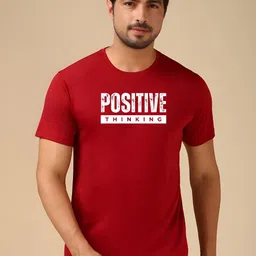 CASUALBUD Men Typography Printed Round Neck T-shirt-picture-40