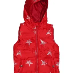 Allen Solly Junior Red Printed Jacket-picture-31