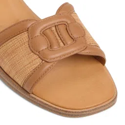 Aldo Brown Synthetic Flats image 4