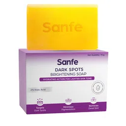 Sanfe Dark Spots Brightening Soap With Kojic Acid - 75g-picture-30