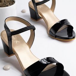 Stylestry Girls Synthetic Block Sandal Heels-picture-45
