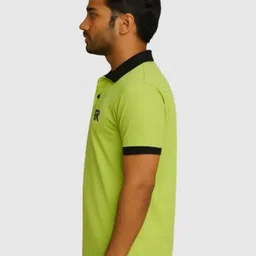 HIRRUX Polo Collar Applique Regular Fit T-shirt image 5