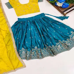RJ ONLINE Embellished Silk Lehenga Choli-picture-51
