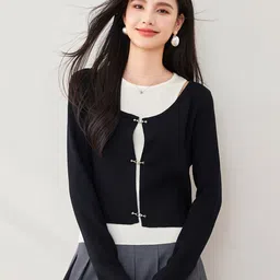 JC Collection Women Crop Cardigan-picture-1