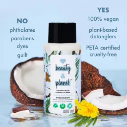 Love Beauty & Planet Coconut Water & Mimosa Flower Volume and Bounty Conditioner - 200 ml image 4