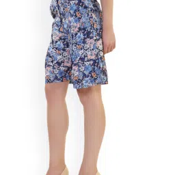 Belle Fille Multicolor Floral Print Shorts image 4