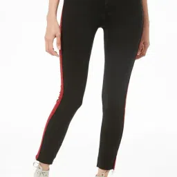 FOREVER 21 WOMEN MID WAIST SKINNY FIT ANKLE LENGTH JEANS-image-81