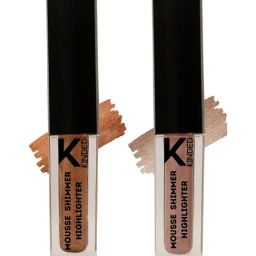 KINDED Mousse Shimmer Highlighter 03 Cool Copper & 05 Rose Gold Combo-picture-37