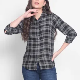 Crimsoune Club Black Checks Shirt-picture-16