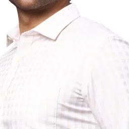 Park Avenue Fawn Regular Fit Check Shirt image 4