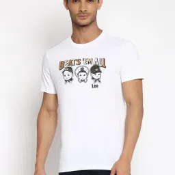 Lee White Crew T-Shirt image 1