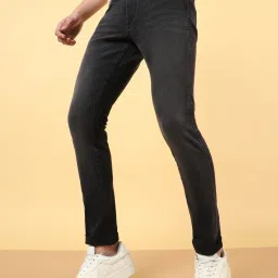 Wrangler Black Cotton Skinny Fit Jeans image 4