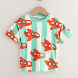 NEXT Boys Striped Pure Cotton T-shirt-picture-9