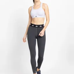 adidas Grey Printed Training Tights image 4