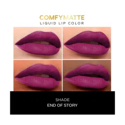 FACES CANADA Comfy Matte Liquid Lipstick End Of Story 03 - 1.2 ml image 3