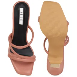 Elle Women's Peach Casual Sandals image 4