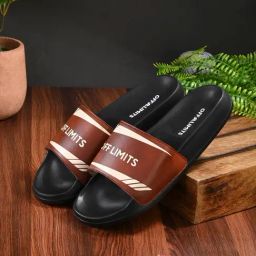OFF LIMITS Men's LOUNGE Tan Slides-picture-5
