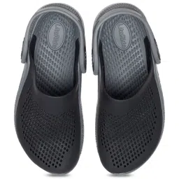 Crocs Kid's Literide 360 Black Back Strap Clogs image 4