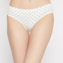 Clovia White Printed Hipster Panty-picture-28