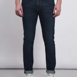 Lee Travis Indigo Blue Slim Fit Lightly Washed Jeans-picture-27