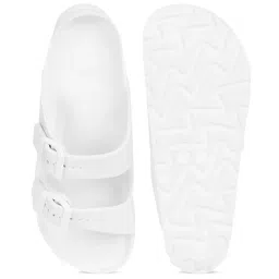 Truffle Collection Women's White Casual Sandals image 4