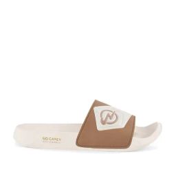 Campus Men's Beige & Off White Slides-picture-4