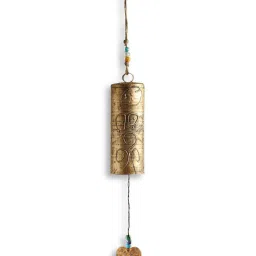 ExclusiveLane Golden Iron Sonorous Ghantadi Kutch Decorative Hanging Wind Chime image 4