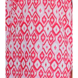 Kiddopanti Kids Red & White Printed Full Sleeves Kurta image 4