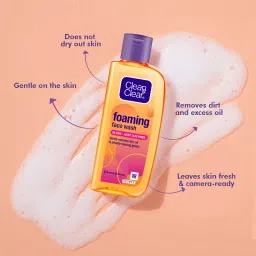 Clean & Clear Foaming Face Wash - 150 ml image 4