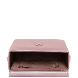 Esbeda Pink Solid Small Sling Handbag image 4