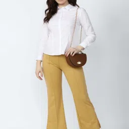 Van Heusen White Regular Fit Shirt image 4