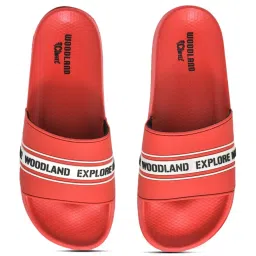 Woodland Men's Red Slides image 4