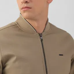 Peter England Brown Regular Fit Jacket image 4