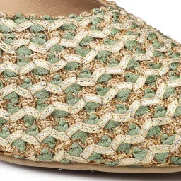 Inc.5 Women's Green Mule Sandals image 4