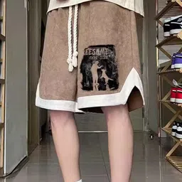 StyleCast Men Self Design Printed Loose Fit Shorts image 1